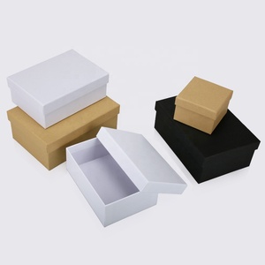 Boîtes cadeaux de bijoux en carton blanc Boîtes en papier blanches d'emballage pliantes pour bougies une petite boîte en papier fin - Product Image 4