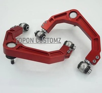 Bras de suspension avant double personnalisé pour la rénovation/amélioration de la suspension de voitures de course, usiné CNC, avec dessin de conception personnalisée