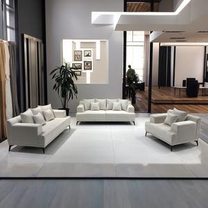 Modern Sectional Sofa with Wood and Metal Legs for Hotel and Apartment Use Top Furniture Cheap Price - Product Image 5