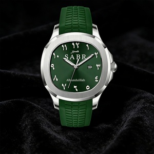 SABR Black Arabic Numerals Quartz <b>Watch</b> Men's Calendar Alloy <b>Case</b> <b>Watch</b> Waterproof Wholesale - Product Image 2