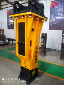 Martillo hidráulico SB 121 Tipo de caja Modelo rojo para excavadoras Motor de calidad premium de 28-35 toneladas 1 año de garantía Uso de demolición - Product Image 5