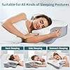 Nuevo diseño innovador Popular, almohada ortopédica para el cuello Cervical, almohada ergonómica 3D de espuma viscoelástica para dormir cómoda - Product Image 2