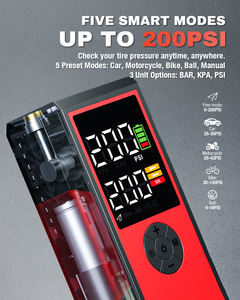 Hot Selling Nood Luchtcompressor Pomp Auto Jump Starter Power Bank Elektrisch Draagbaar Digitaal Met Batterijcapaciteit 1000 - Product Image 4