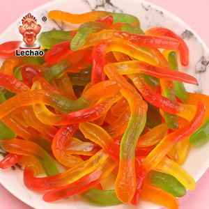 Caramelle all'ingrosso dolci e gommose personalizzate a forma di cartone animato, caramelle sfuse da 1 kg, mix di gusti alla frutta, dalla fabbrica Lechao - Product Image 3