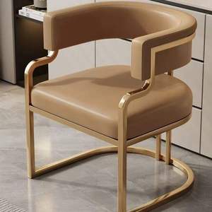 KLuxury Dining Chairs Home Makeup Chairs Hotel Reception <b>Sales</b> <b>Offices</b> Negotiation Manicure Chair for Sofas Nail Salon Backrests - Product Image 2
