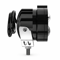 Phare antibrouillard LED pour moto, projecteur en aluminium, feux de conduite antibrouillard, phare de SUV