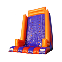 Mur d'escalade gonflable extérieur personnalisable pour adultes et enfants avec souffleur-Jeu de sport amusant sur trampoline gonflable