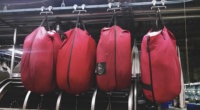 Bolsas de Lavandería Industriales Personalizadas de Nailon con Riel, Reutilizables, de Gran Capacidad y Lavables