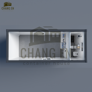 JHCE1 Casa de Contenedor Modular Pequeña Ecológica, Estructura de Acero de Bajo Costo para <span class=keywords><strong>Hotel</strong></span>, Oficina, Cafetería y Villa Pequeña, Edificios Modulares - Product Image 4