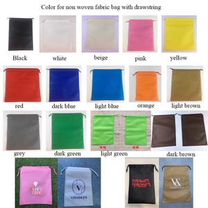 Individuell bedruckte Vlies-Zugbeutel, umweltfreundliche wiederverwendbare Einkaufstasche, staubdichte Geschenktaschen im Großhandel für Einzelhandelsgeschäfte - Product Image 2