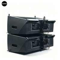 Haut-parleur actif à ligne directe 910LA double 10 pouces en alliage de titane et néodyme 600W RMS/1200W de crête, écologique, portable et étanche