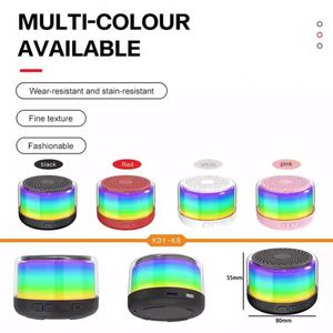 Altavoz Bluetooth Inteligente Suministrado por Fábrica, Mini Altavoz Inalámbrico Portátil con Luces RGB, Tarjeta TF, Altavoces para Computadora - Product Image 6