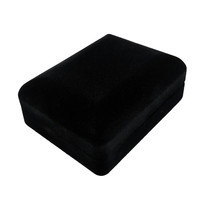 Boîte à boutons de manchette EVERWIN personnalisée avec doublure en velours, boîte cadeau d'affaires, ODM OEM, logo estampé à chaud, emballage de boutons de manchette tendance