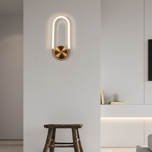 الجملة جديد إطلاق الحديثة النحاس اللاسلكية جدار الشمعدان تركيب المصابيح وحدة إضاءة LED جداريّة مصباح - Product Image 4