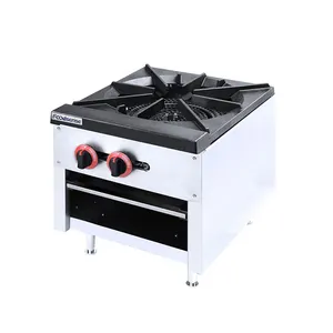 Cookers commercial garden kitchen single 1 burner gas stove and gas Foodsense free stand