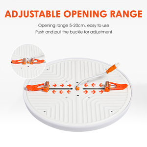 Ushine trong nhà thương mại chiếu sáng vuông tròn nhôm lõm trần mỏng LED bảng điều chỉnh ánh sáng - Product Image 4