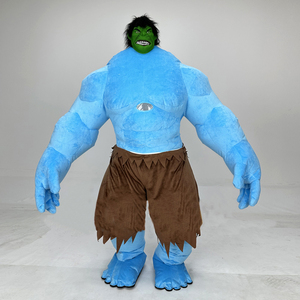 Disfraz de Mascota de Animal de Dibujos Animados Inflable de Felpa Azul de 260 cm, Disfraz de Halloween, Accesorios para Ceremonias Publicitarias - Product Image 1