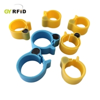 GYRFID Programmable 134.2Khz -S256 Anneau de pied pour poulet/canard Tag passif pour le suivi des animaux