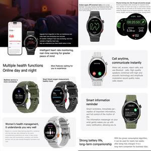 متعددة الوظائف الرياضة في الهواء الطلق التخييم ركوب الدراجات تسلق الجبال GPS البوصلة الغلاف الجوي اختبار المغناطيسية G11 Gps ساعة ذكية G11 - Product Image 4