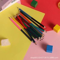 Crayons de couleur à double pointe avec logo personnalisé, 12 couleurs, vente en gros, OEM, ODM, fabricant, fournitures scolaires hexagonales