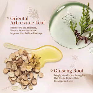 Shampoo de croissance rapide des cheveux OEM, soin du cuir chevelu, gingembre, ginseng, biota orientalis, antipelliculaire, bloqueur de DHT, shampooing <span class=keywords><strong>anti</strong></span>-<span class=keywords><strong>chute</strong></span> de cheveux - Product Image 6