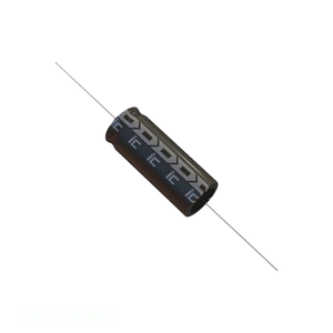 Condensateur canal fabricant traversant 22 µF, aluminium, 22 µF, 20 %, 16 V, axial TH 226TLS016M - Product Image 1