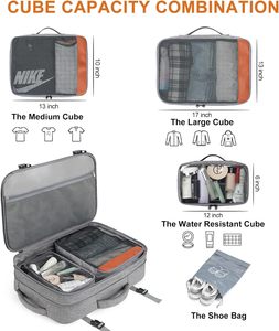 <span class=keywords><strong>Mochila</strong></span> de viaje para ordenador portátil 42L <span class=keywords><strong>equipaje</strong></span> de mano Vuelo aprobado <span class=keywords><strong>mochila</strong></span> extensible negocios antirrobo bolsas de fin de semana para mujeres - Product Image 3