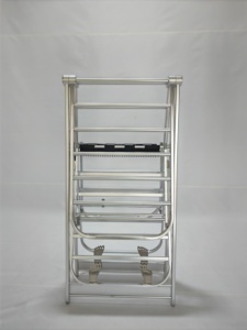 HALS-8019C-1.6 2023 nóng bán tự động trong nhà kim loại ngựa giá cho quần áo gấp giặt khô có thể gập lại airer cho sử dụng trong nhà - Product Image 2