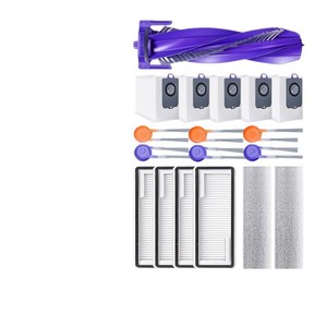 Narwal Xiaoyao 002 Robot Vacuum Accessories Cleaning Liquid Side <b>Brush</b> Filter <b>Dust</b> Bag Mop Roller <b>Brush</b> Home Use - Product Image 5