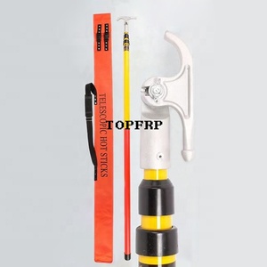 High Quality Fiber Glass Portable Telescopic Hot Stick - Product Image 1