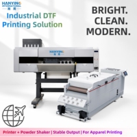 Nouvelle imprimante de transfert thermique DTF HANYING 680 mm pour film PET, idéale pour la décoration de t-shirts, vêtements de sport et articles textiles.