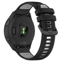 Bracelets de montre en silicone bicolore SWstrap pour Garmin Forerunner 265, accessoires de montre intelligente, bracelet de montre