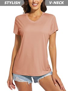 Chemises de fitness et de course à pied en plein air <span class=keywords><strong>UV</strong></span> personnalisées Uspf50 + Chemise de pêche Protection solaire <span class=keywords><strong>T</strong></span>-shirts pour femmes - Product Image 3