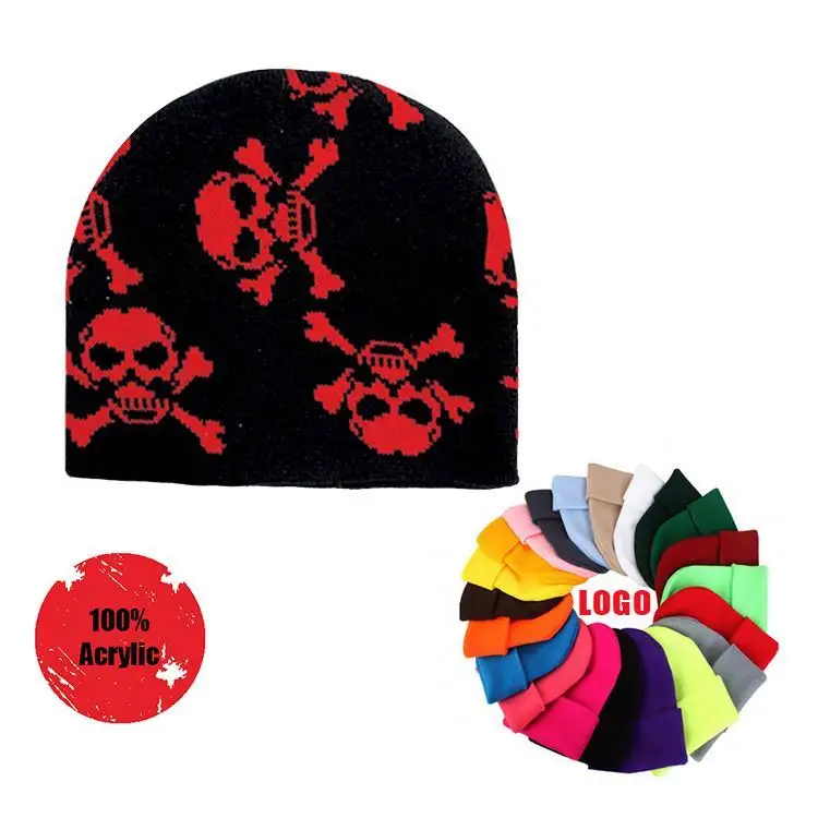 Hochwertige benutzer definierte Strick mütze mit Pom Pom Winter mütze Mütze benutzer definierte Mütze Markenname