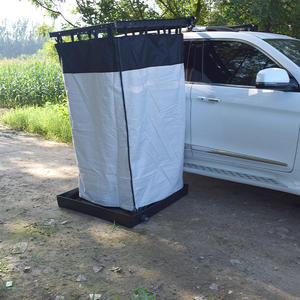 Vente en gros <span class=keywords><strong>de</strong></span> kits <span class=keywords><strong>de</strong></span> douche rectangulaire pliable en tissu pvc acrylique <span class=keywords><strong>pour</strong></span> <span class=keywords><strong>salle</strong></span> <span class=keywords><strong>de</strong></span> <span class=keywords><strong>bain</strong></span> voiture côté rv <span class=keywords><strong>camping</strong></span> avec base au sol et mur - Product Image 3