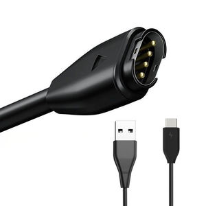 Cable de Carga Rápida USB 2.0 con Cubierta de PVC Trenzada y Cobre Puro para Relojes Inteligentes <span class=keywords><strong>Garmin</strong></span> <span class=keywords><strong>Vivoactive</strong></span> 5/4/4S/<span class=keywords><strong>3</strong></span>/Quatix 7/6/6X/5 - Product Image 2