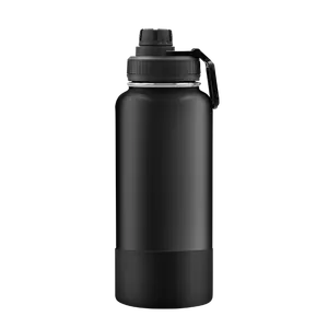 Custom Logo Stainless Steel Water Bottles Leak Proof Vacuum Insulated Water Bottle Thermos Flask Sport Water Bottle