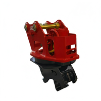 Attache rapide rotative à 360 degrés robuste et durable pour excavatrice de 5 à 8 tonnes