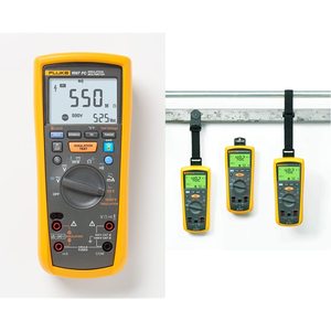 มัลติมิเตอร์วัดฉนวน Fluke 1587 FC 1000 โวลต์ บลูทูธ ใช้พลังงานจากแบตเตอรี่ - Product Image 1