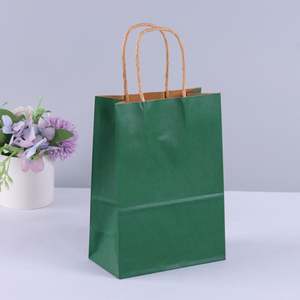 Sacs de shopping en kraft de Noël personnalisés avec logo, en gros, recyclés, fiables et abordables - Product Image 2