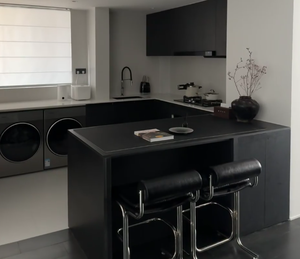 Juego completo de gabinetes de cocina de madera maciza modernos de alta calidad personalizados para un diseño de cocina lujoso - Product Image 3