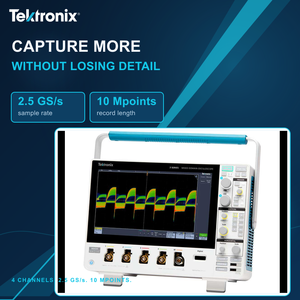 Osciloscopio de Dominio Mixto Tektronix MDO34 3-BW-100 de 100MHz y 4 Canales, Analizador de 1GHz, 2.5GS/s, Pantalla Táctil - Product Image 1
