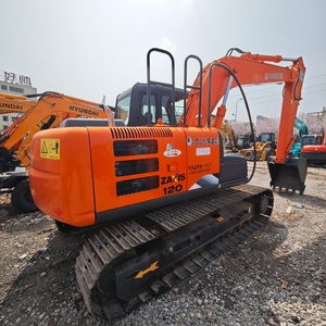 Escavatore Usato <span class=keywords><strong>Hitachi</strong></span> 120/ZX120 da 12 Tonnellate con Motore Isuzu, Pompa Idraulica, Cambio, PLC, Motore Originale Giapponese, 90% Nuovo - Product Image 3