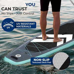 บอร์ดไ<span class=keywords><strong>ม</strong></span>้พายเป่าลมน้ำหนักเบาพิเศษพร้อมอุปกรณ์เ<span class=keywords><strong>ส</strong></span>ริมพรีเ<span class=keywords><strong>ม</strong></span>ี่ยมกระดานโต้คลื่น<span class=keywords><strong>ส</strong></span>ำหรับเด็กและ<span class=keywords><strong>ผู้ใหญ่</strong></span> - Product Image 4