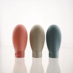 37ML 60ML 89ML yeni tasarım taşınabilir Mini jel el dezenfektanı yalıtımlı seyahat şişe BPA ücretsiz silikon şampuan şişesi