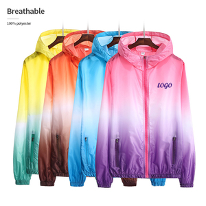 Chaqueta Deportiva Unisex de Verano, Estilo Safari, con Capucha, 100% Poliéster, Transpirable, de Secado Rápido, Personalizable con Impresión OEM, Estilo Casual y Ligero - Product Image 1