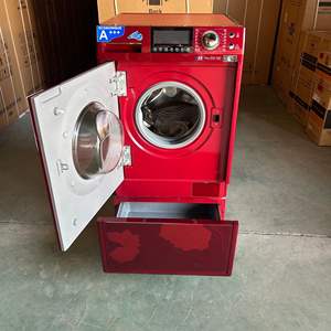 Machine à laver entièrement automatique silencieuse portable de 10kg à <span class=keywords><strong>chargement</strong></span> frontal pour le lavage et le séchage avec tiroirs équipement de blanchisserie amovible - Product Image 1