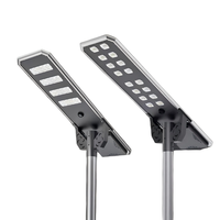 Lámpara Solar LED para Calle HRLUX Todo en Uno, IP66, Alto Lumen, 3 Años de Garantía, Lámpara Decorativa para Carretera