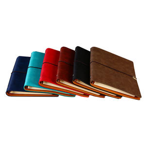 Agenda Personalizada de Negocios, Cuaderno de Espiral con Hojas Sueltas, Encuadernación de Cuero PU con Relieve, Estilo <span class=keywords><strong>Moleskine</strong></span> - Product Image 2