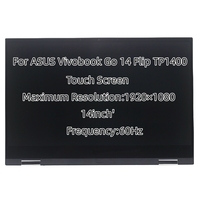 Écran supérieur de 14 pouces pour ASUS Vivobook Go 14 Flip TP 1400 TP1400KA-DS24T, assemblage d'écran LCD LED, écran complet 1920x1080